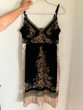 Taylor & Hyde Velvet Strap Dress – Size XL